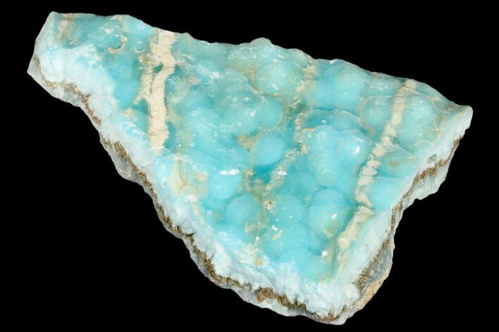 Sky-Blue, Botryoidal Aragonite Formation - Yunnan Province, China #184488